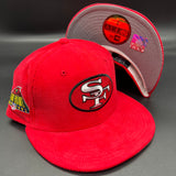 Holiday Sale SF 49ers Corduroy NE Fitted w/ PB Hawaii ‘95 Side Patch