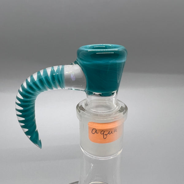 Jarred Bennett Glass 18mm Slide #12 (Aqua)