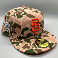 Holiday Sale (Dec 4th) SF Giants NE Fitted (Duck Camo) w/‘10 WS Side Patch