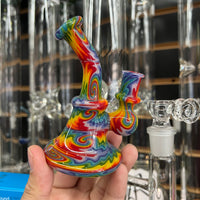 Holiday Sale (Dec 5th) Vulcan Glass Art 4.5” Fullyworked 10mm Mini Rig