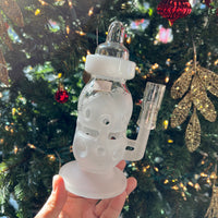 Holiday Sale (Dec 19th) High Tech Glassworks 7.5” Baby Bottle Rig (14mm Male Joint)