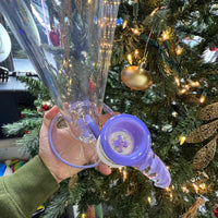 Holiday Sale (Dec 15th) 2K Glass 18" 3line (Purple)