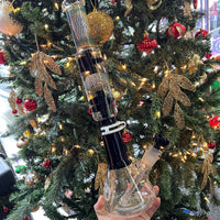 Holiday Sale (Dec 23rd) PURE GLASS 21” Custom Glycerin Coil Beaker