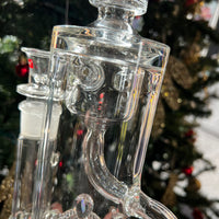 Holiday Sale (Dec 10th) Sky Glass 12” XL Klein Incycler w/18mm slide