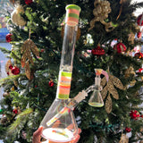 Holiday Sale (Dec 7th) 2K Glass 17" Fully Worked Beaker w/Dry Catcher Set #01