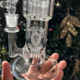 Holiday Sale (Dec 8th) Mighty Chalice 13” Bent Neck Bubbler w/12-Arm Perq