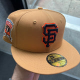 SF Giants (Wheat) NE Fitted w/ 50th Anniversary Side Patch