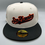 SF Giants NE Fitted (Stone/Black/Orange) w/ 2007 ASW Side Patch