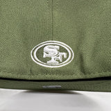 SF 49ers (Olive/White) NE Fitted