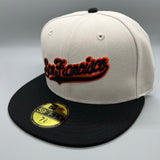 SF Giants NE Fitted (Stone/Black/Orange) w/ 2007 ASW Side Patch