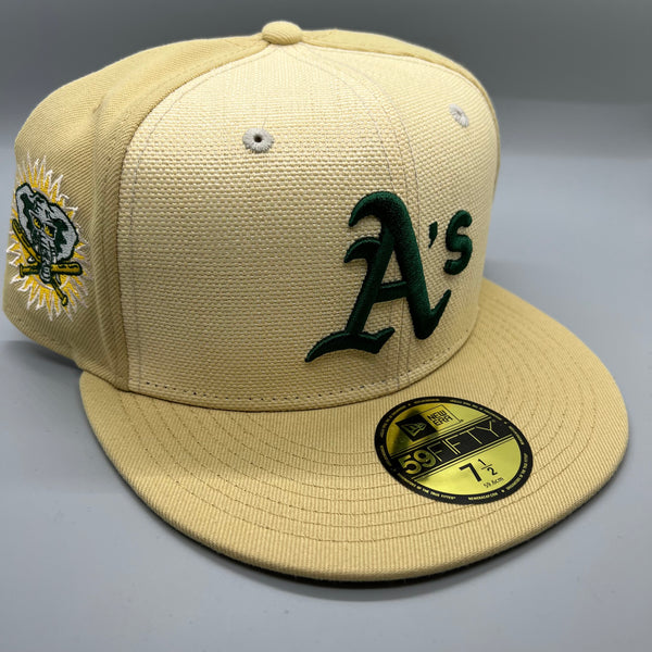 Holiday Sale (Dec 16th) Oakland Athletics NE Fitted (Raffia Front)