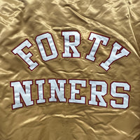 SF 49ers Starter Gold Satin Jacket