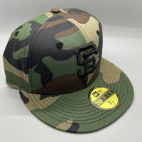 SF Giants (Camo/Black) NE Fitted