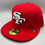 SF 49ers “Elemental” (Red/White) NE Fitted