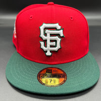 SF Giants NE Fitted (Red/Green) w/ ‘12 WS Side Patch