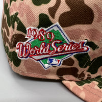 Holiday Sale (Dec 4th) Oakland Athletics NE Fitted (Duck Camo) w/‘89 WS Side Patch