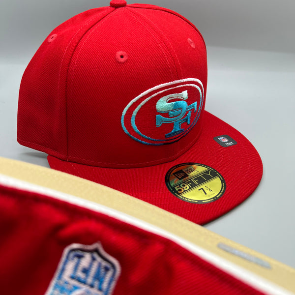 Holiday Sale (Dec 6th) SF 49ers (Blue Gradient) NE Fitted