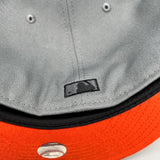 SF Giants NE Fitted (Gray/Black/Orange) w/‘25th Anniv. Side Patch