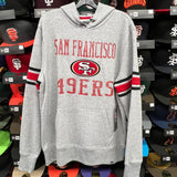 SF 49ers 47Brand Gray Hoodie