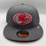 SF 49ers (DarkGray/Red) NE Fitted