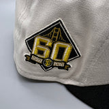 Holiday Sale (Dec 13th) SF Giants NE Fitted (Two-Tone Stone) w/ 60th Anniv Side Patch