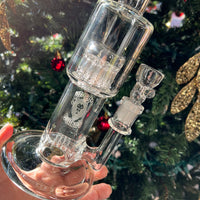 Holiday Sale (Dec 8th) Mighty Chalice 13” Bent Neck Bubbler w/12-Arm Perq