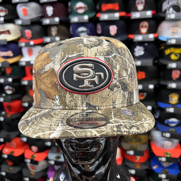 SF 49ers Camo w/SB XXIII Side Patch Snapback