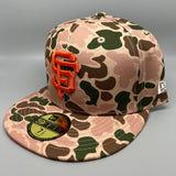 Holiday Sale (Dec 4th) SF Giants NE Fitted (Duck Camo) w/‘10 WS Side Patch