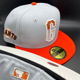 SF Giants (Metallic City) NE Fitted w/ “Baseball Logo” Side Patch