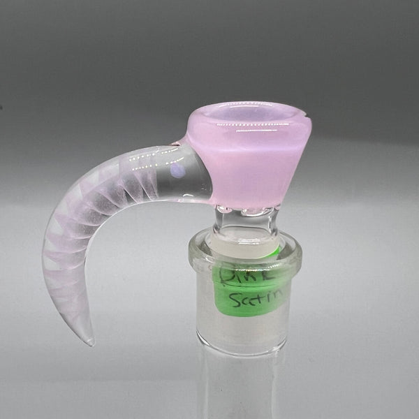 Jarred Bennett Glass 14mm Slide #13 (Pink Satin)