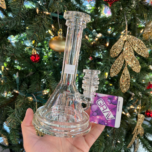 Holiday Sale GRAV Labs 8” Premium Arcline Beaker