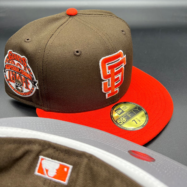 SF Giants (Brown/Orange/White) NE Fitted w/‘84 ASG Side Patch