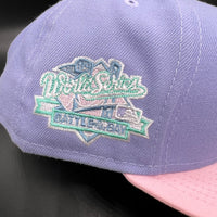 SF Giants NE Fitted (Lavender/Pink) w/‘89 WS BOB Side Patch