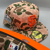 Holiday Sale (Dec 4th) SF Giants NE Fitted (Duck Camo) w/‘10 WS Side Patch