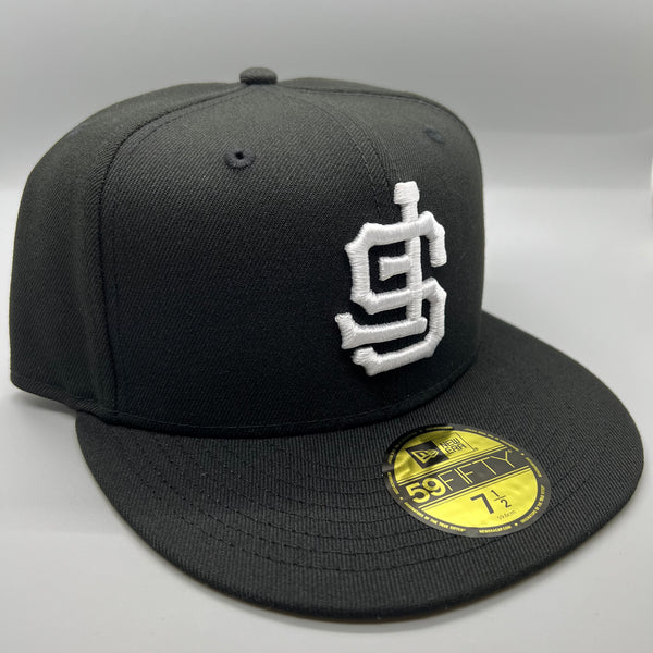 SF Giants “Upside Down” (Black/White) NE Fitted