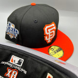 Holiday Sale (Dec 5th) SF Giants NE Fitted (Letterman) w/‘10 WS Side Patch