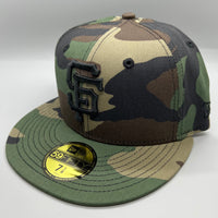 SF Giants (Camo/Black) NE Fitted