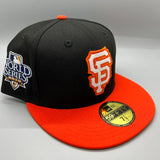 Holiday Sale (Dec 5th) SF Giants NE Fitted (Letterman) w/‘10 WS Side Patch