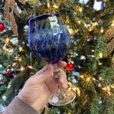 Holiday Sale Glass Distractions 8” Custom Wine Glass