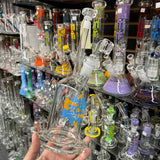 Holiday Sale (Dec 2nd) ZOB Glass 12” Skinny Neck Hybrid Base w/14mm Banger