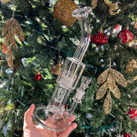 Holiday Sale (Dec 8th) Mighty Chalice 13” Bent Neck Bubbler w/12-Arm Perq