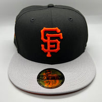 SF Giants NE Fitted (Black/Gray/Orange) w/ 2010 WSC SP