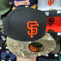 SF Giants (Black/Camo) NE Fitted