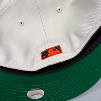 SF Giants NE Fitted (Stone/Black/Orange) w/ 2007 ASW Side Patch