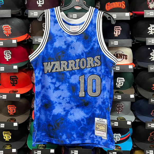 Holiday Sale Tim Hardaway “10” Galaxy Swingman GS Warriors 1990-91 Jersey