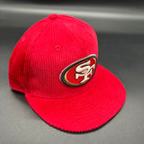 SF 49ers Corduroy “Letterman Pin” NE Fitted