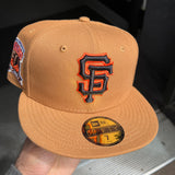 SF Giants (Wheat) NE Fitted w/ 50th Anniversary Side Patch