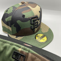 SF Giants (Camo/Black) NE Fitted