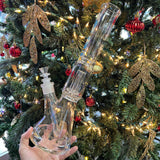 Holiday Sale (Dec 22nd) US TUBES 16” Custom 7mm Beaker w/Dome Perq