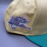 Holiday Sale (Dec 9th) SF Giants NE Fitted (SoftYellow/Turquoise) w/‘61 ASG Side Patch